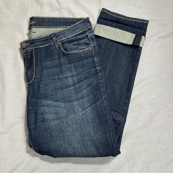 Size 14 Kut from the Kloth Katy Boyfriend jeans, cotton blend, denim, casual - Picture 1 of 14